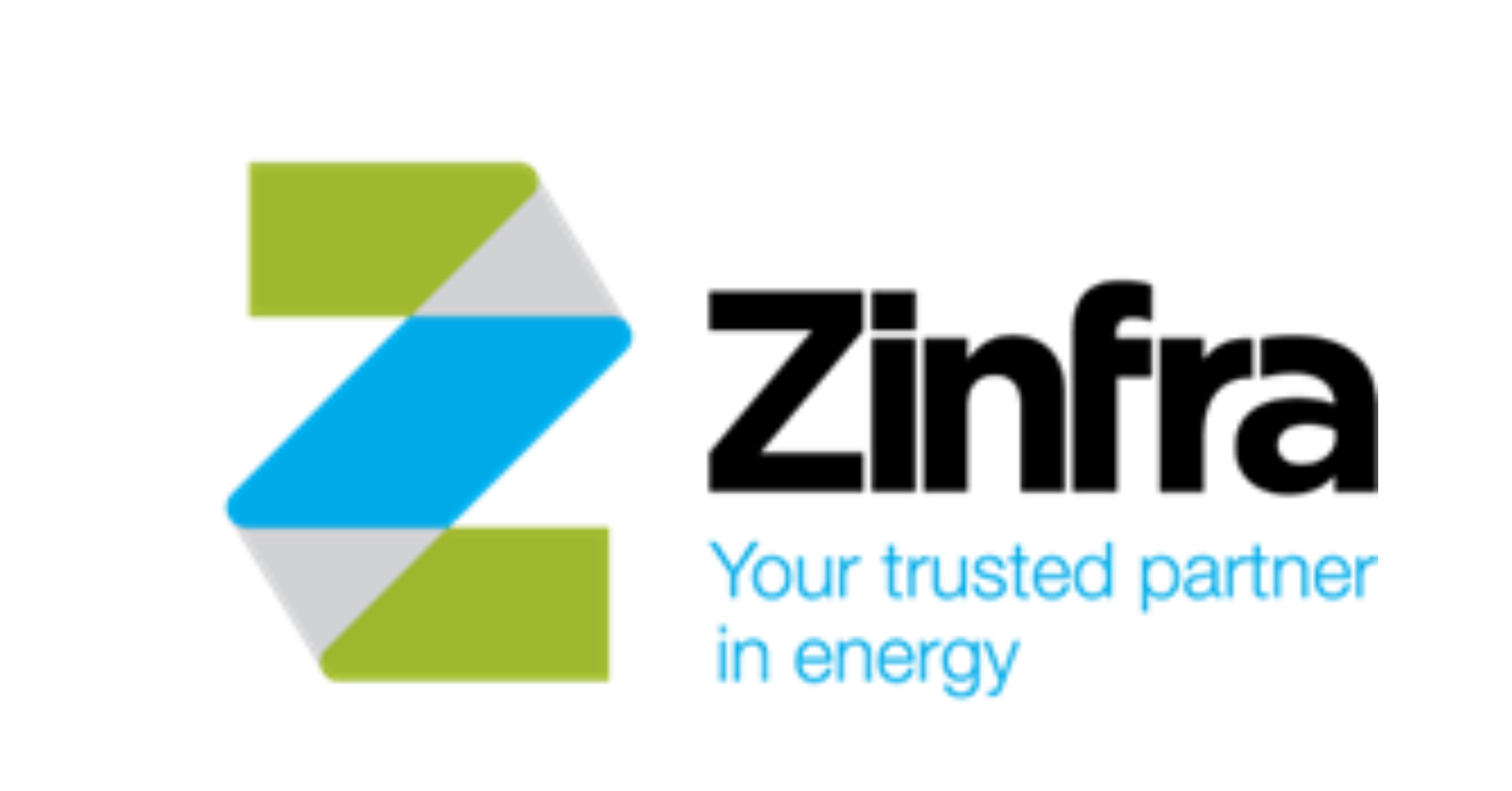 Zinfra logo, supported by Integris Group Service
